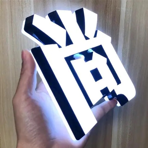 成都广告蘑菇直播APP下载外露发光字的制作程序